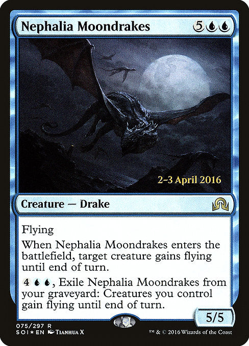 Nephalia Moondrakes [Shadows over Innistrad Promos] | Galactic Gamez