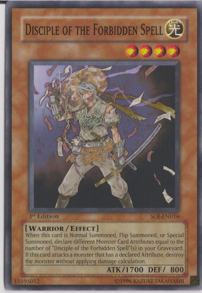 Disciple of the Forbidden Spell [SOI-EN016] Common | Galactic Gamez