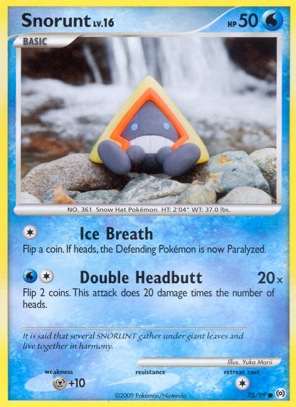 Snorunt (75/99) [Platinum: Arceus] | Galactic Gamez