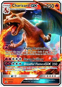 Charizard GX (SM195) (Jumbo Card) [Sun & Moon: Black Star Promos] | Galactic Gamez