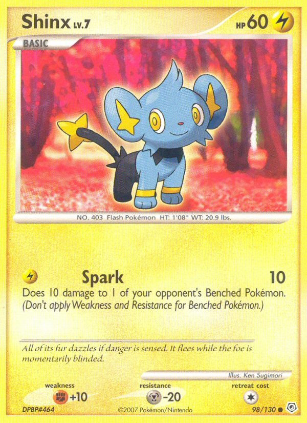 Shinx (98/130) [Diamond & Pearl: Base Set] | Galactic Gamez