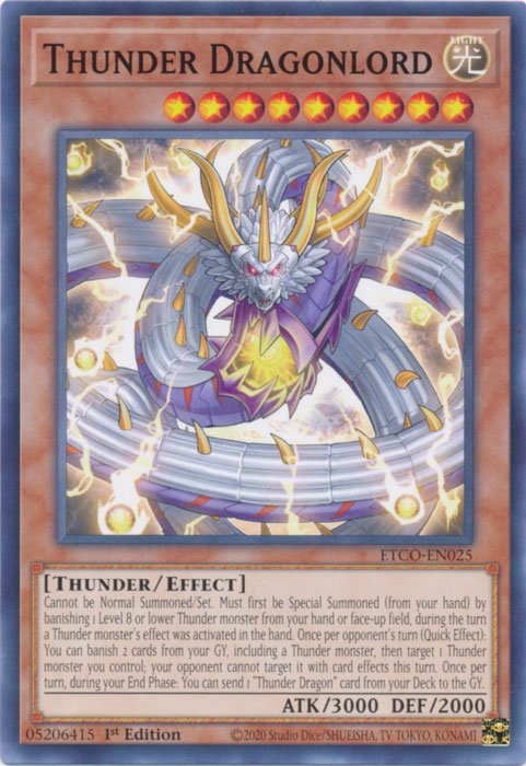 Thunder Dragonlord [ETCO-EN025] Common | Galactic Gamez