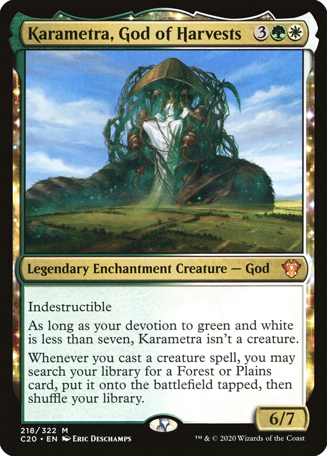 Karametra, God of Harvests [Commander 2020] | Galactic Gamez