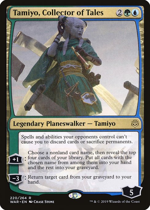 Tamiyo, Collector of Tales [War of the Spark] | Galactic Gamez