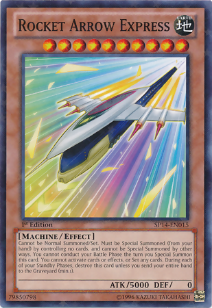 Rocket Arrow Express [SP14-EN015] Starfoil Rare | Galactic Gamez