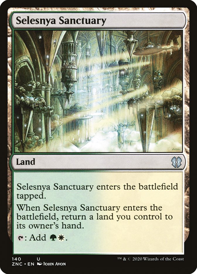 Selesnya Sanctuary [Zendikar Rising Commander] | Galactic Gamez