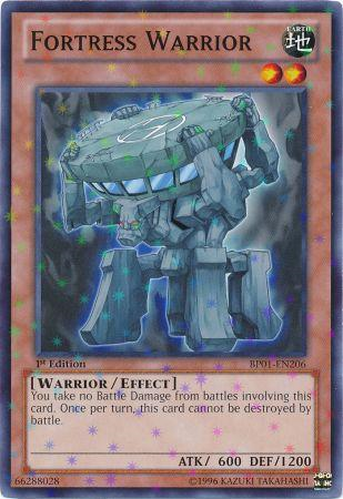 Fortress Warrior [BP01-EN206] Starfoil Rare | Galactic Gamez