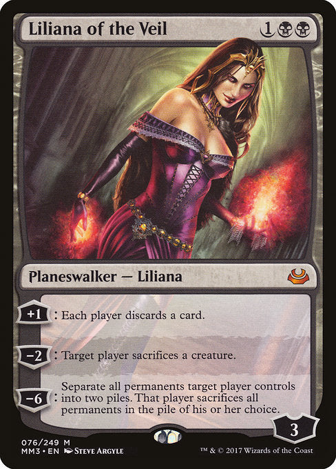 Liliana of the Veil [Modern Masters 2017] | Galactic Gamez