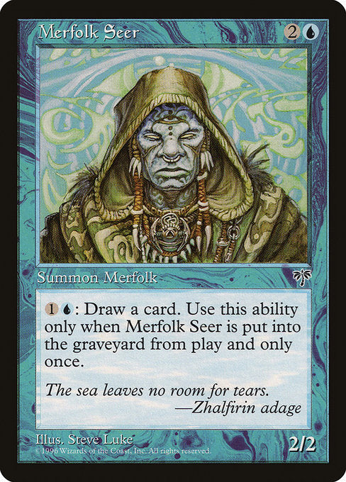 Merfolk Seer [Mirage] | Galactic Gamez