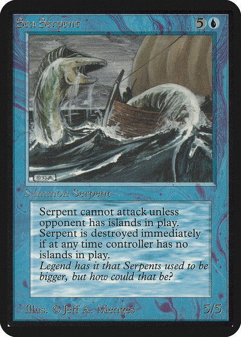 Sea Serpent [Limited Edition Alpha] | Galactic Gamez