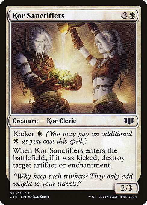 Kor Sanctifiers [Commander 2014] | Galactic Gamez