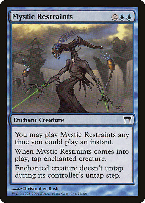 Mystic Restraints [Champions of Kamigawa] | Galactic Gamez