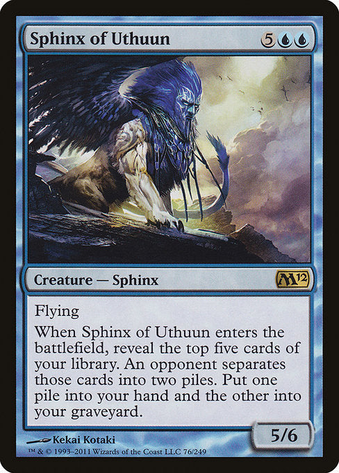 Sphinx of Uthuun [Magic 2012] | Galactic Gamez