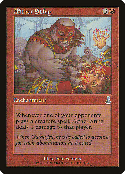Aether Sting [Urza's Destiny] | Galactic Gamez
