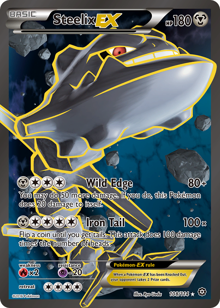 Steelix EX (108/114) [XY: Steam Siege] | Galactic Gamez