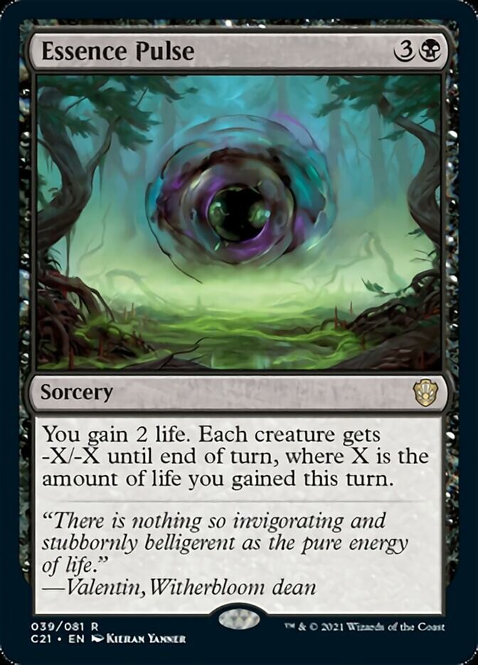 Essence Pulse [Commander 2021] | Galactic Gamez