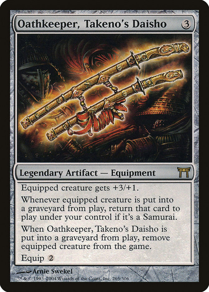 Oathkeeper, Takeno's Daisho [Champions of Kamigawa] | Galactic Gamez