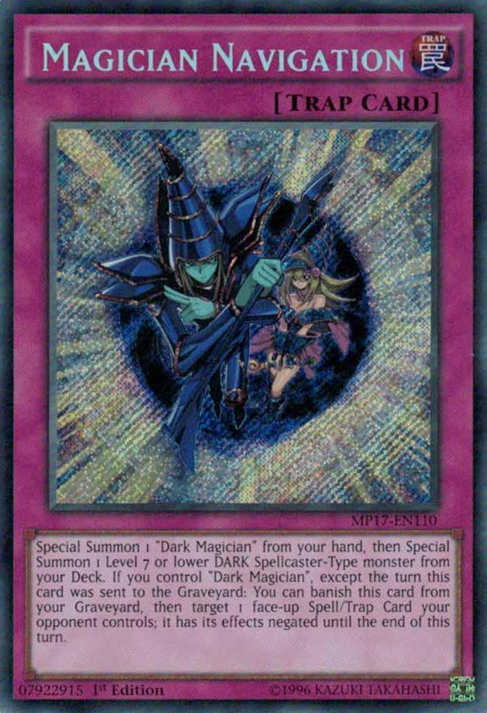 Magician Navigation [MP17-EN110] Secret Rare | Galactic Gamez