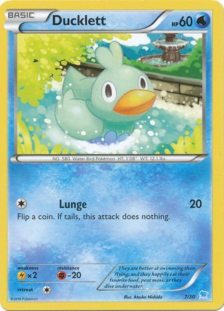 Ducklett (7/30) [XY: Trainer Kit 3 - Suicune] | Galactic Gamez