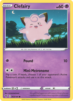 Clefairy (063/185) [Sword & Shield: Vivid Voltage] | Galactic Gamez