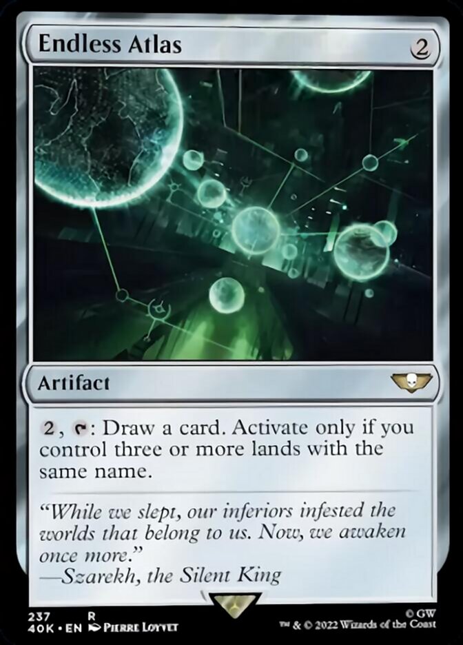 Endless Atlas (Surge Foil) [Universes Beyond: Warhammer 40,000] | Galactic Gamez