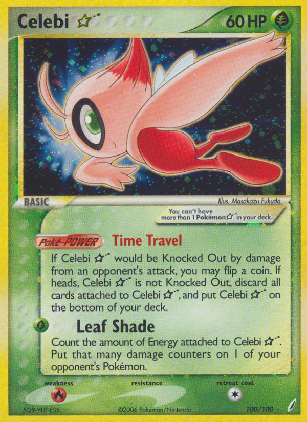 Celebi Star (100/100) [EX: Crystal Guardians] | Galactic Gamez