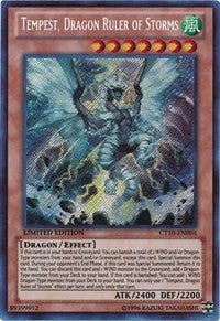 Tempest, Dragon Ruler of Storms [CT10-EN004] Secret Rare | Galactic Gamez