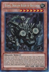 Redox, Dragon Ruler of Boulders [CT10-EN003] Secret Rare | Galactic Gamez