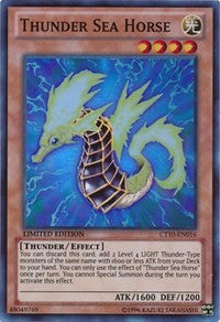 Thunder Sea Horse [CT10-EN016] Super Rare | Galactic Gamez