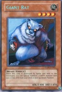 Giant Rat (Blue) [DL09-EN005] Rare | Galactic Gamez