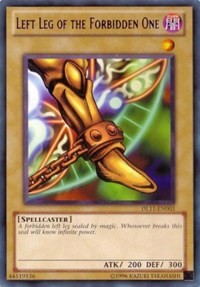 Left Leg of the Forbidden One (Red) [DL11-EN003] Rare | Galactic Gamez