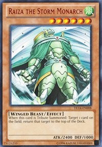 Raiza the Storm Monarch (Red) [DL14-EN008] Rare | Galactic Gamez