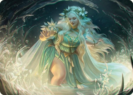 Goldberry, River-Daughter Art Card [The Lord of the Rings: Tales of Middle-earth Art Series] | Galactic Gamez