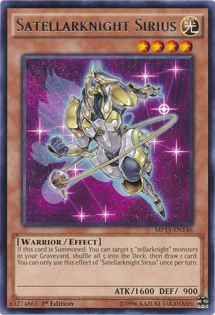 Satellarknight Sirius [MP15-EN146] Rare | Galactic Gamez