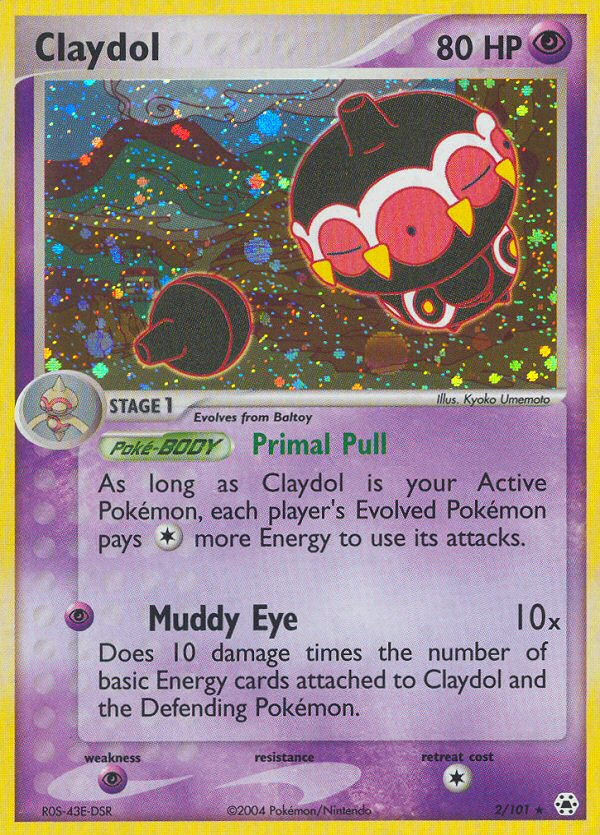 Claydol (2/101) [EX: Hidden Legends] | Galactic Gamez