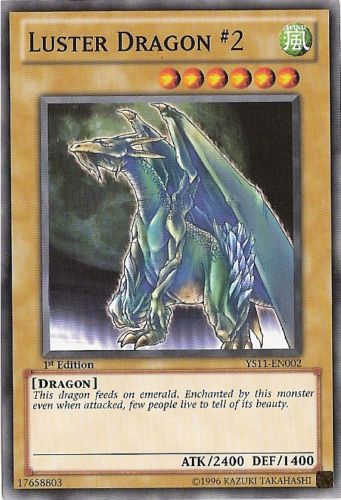 Luster Dragon #2 [YS11-EN002] Common | Galactic Gamez