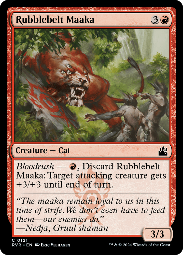 Rubblebelt Maaka [Ravnica Remastered] | Galactic Gamez