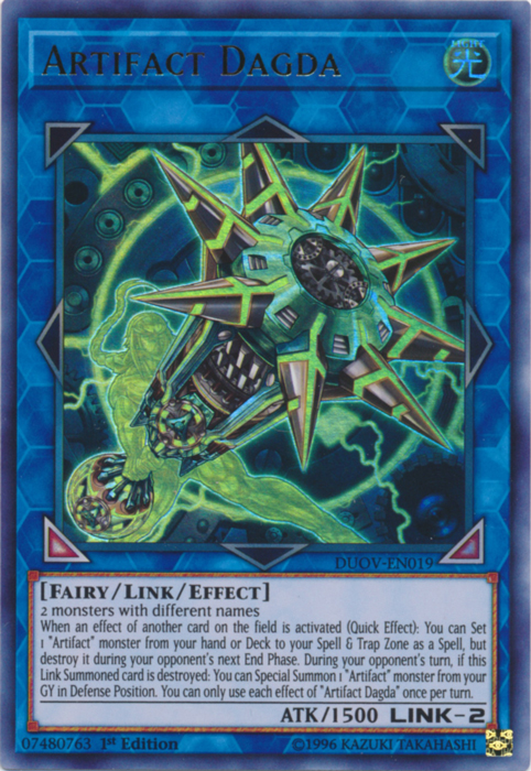 Artifact Dagda [DUOV-EN019] Ultra Rare | Galactic Gamez