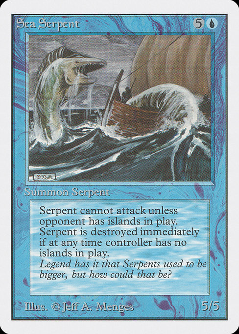 Sea Serpent [Unlimited Edition] | Galactic Gamez