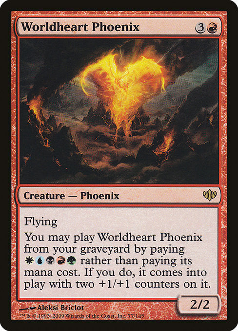 Worldheart Phoenix [Conflux] | Galactic Gamez