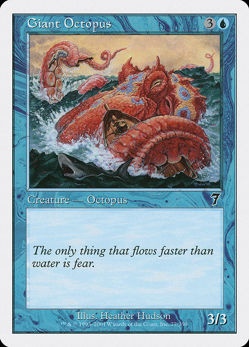 Giant Octopus [Seventh Edition] | Galactic Gamez