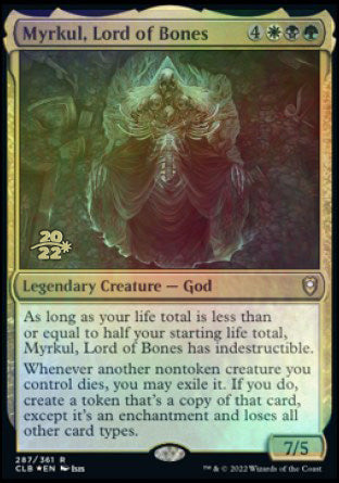 Myrkul, Lord of Bones [Commander Legends: Battle for Baldur's Gate Prerelease Promos] | Galactic Gamez