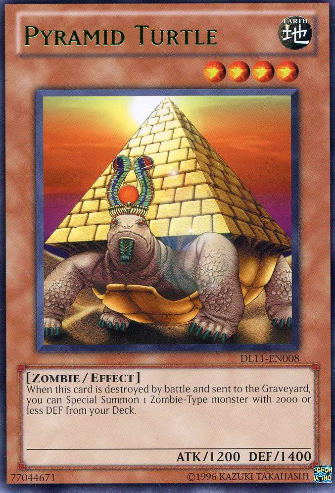 Pyramid Turtle (Green) [DL11-EN008] Rare | Galactic Gamez