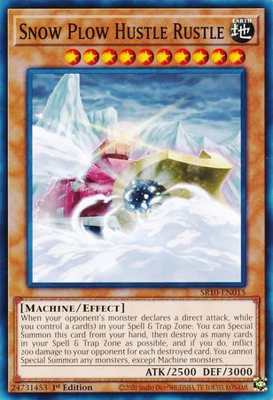 Snow Plow Hustle Rustle [SR10-EN015] Common | Galactic Gamez