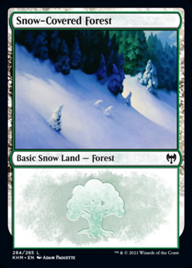 Snow-Covered Forest (284) [Kaldheim] | Galactic Gamez