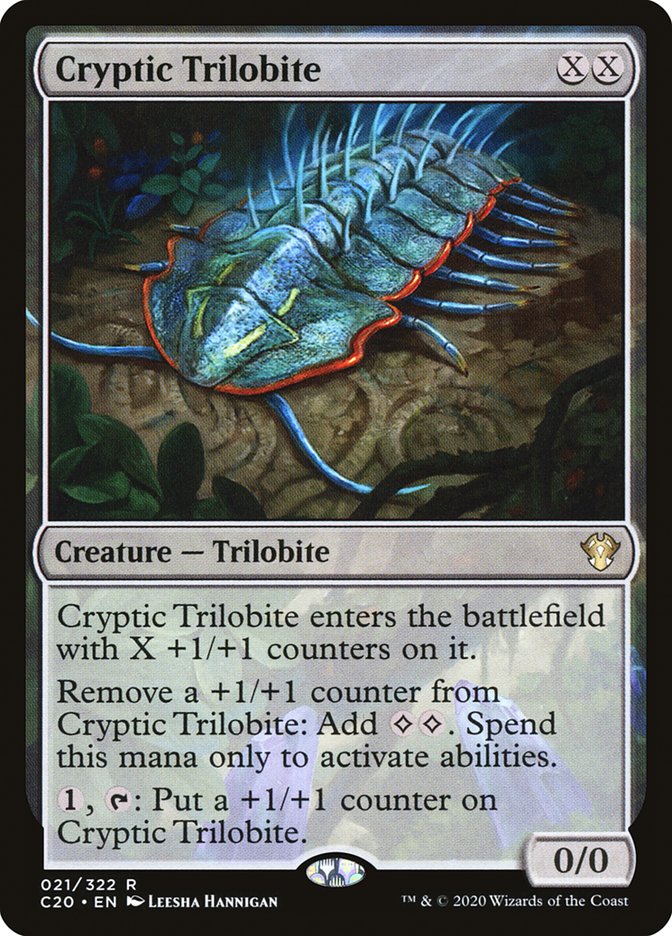 Cryptic Trilobite [Commander 2020] | Galactic Gamez