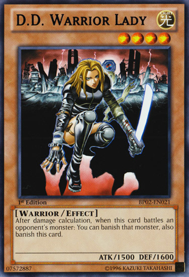 D.D. Warrior Lady [BP02-EN021] Mosaic Rare | Galactic Gamez
