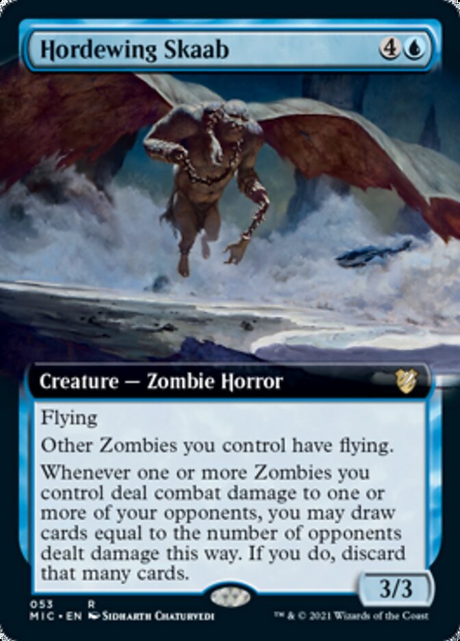 Hordewing Skaab (Extended) [Innistrad: Midnight Hunt Commander] | Galactic Gamez