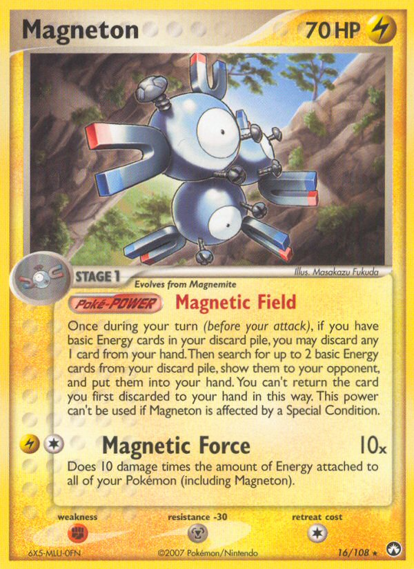 Magneton (16/108) [EX: Power Keepers] | Galactic Gamez