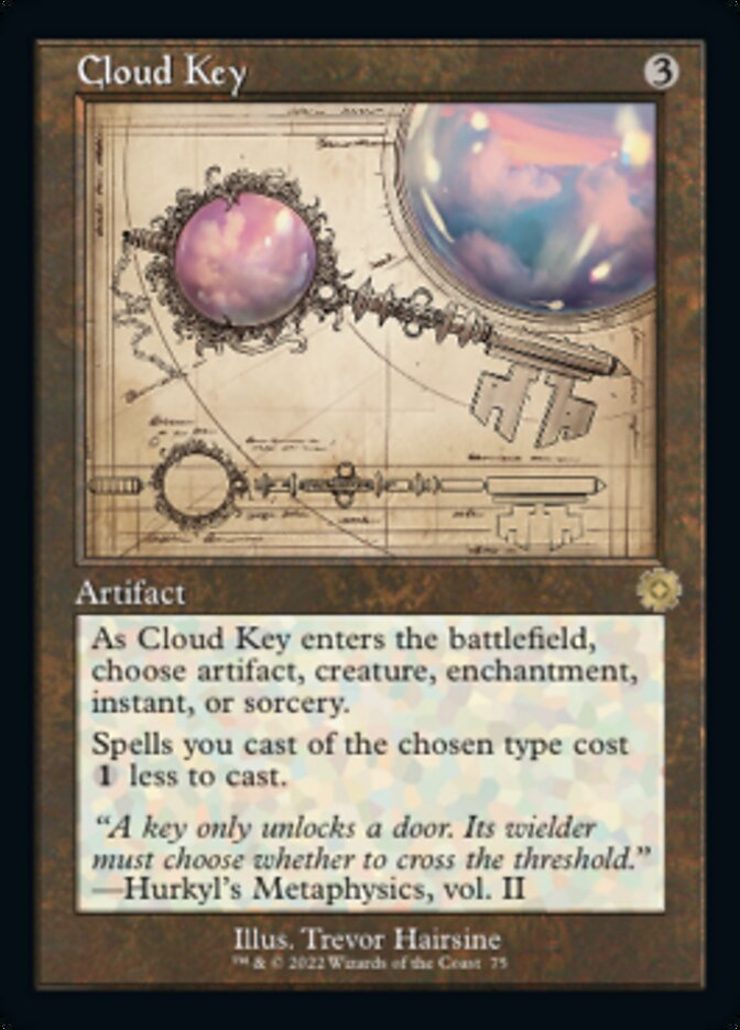 Cloud Key (Retro Schematic) [The Brothers' War Retro Artifacts] | Galactic Gamez